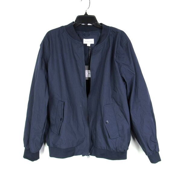 JB WORKSHOP Men’s Navy Full Zip Jacket Sz L - Picture 1 of 6